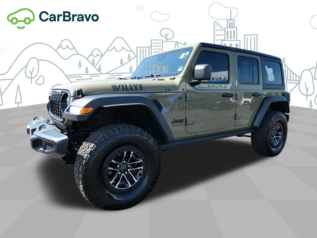 2025 Jeep Wrangler 4-Door Willys 4x4 — photo 1 of 6