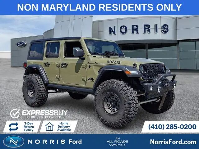 2025 Jeep Wrangler Willys — photo 1 of 13