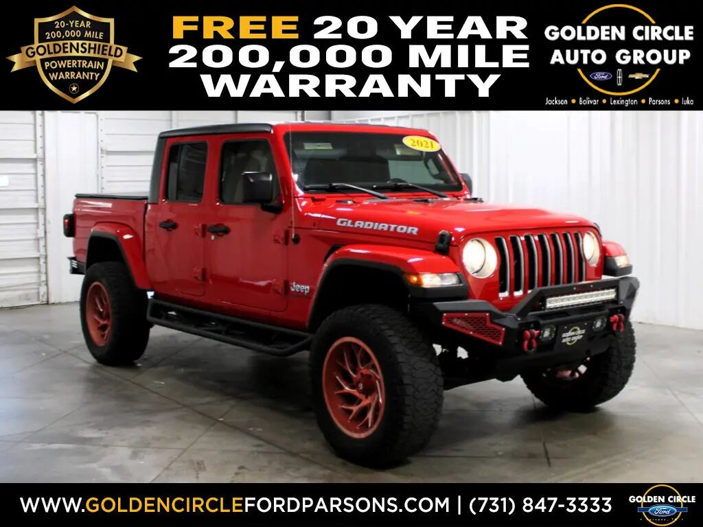 2021 Jeep Gladiator Overland — photo 1 of 13