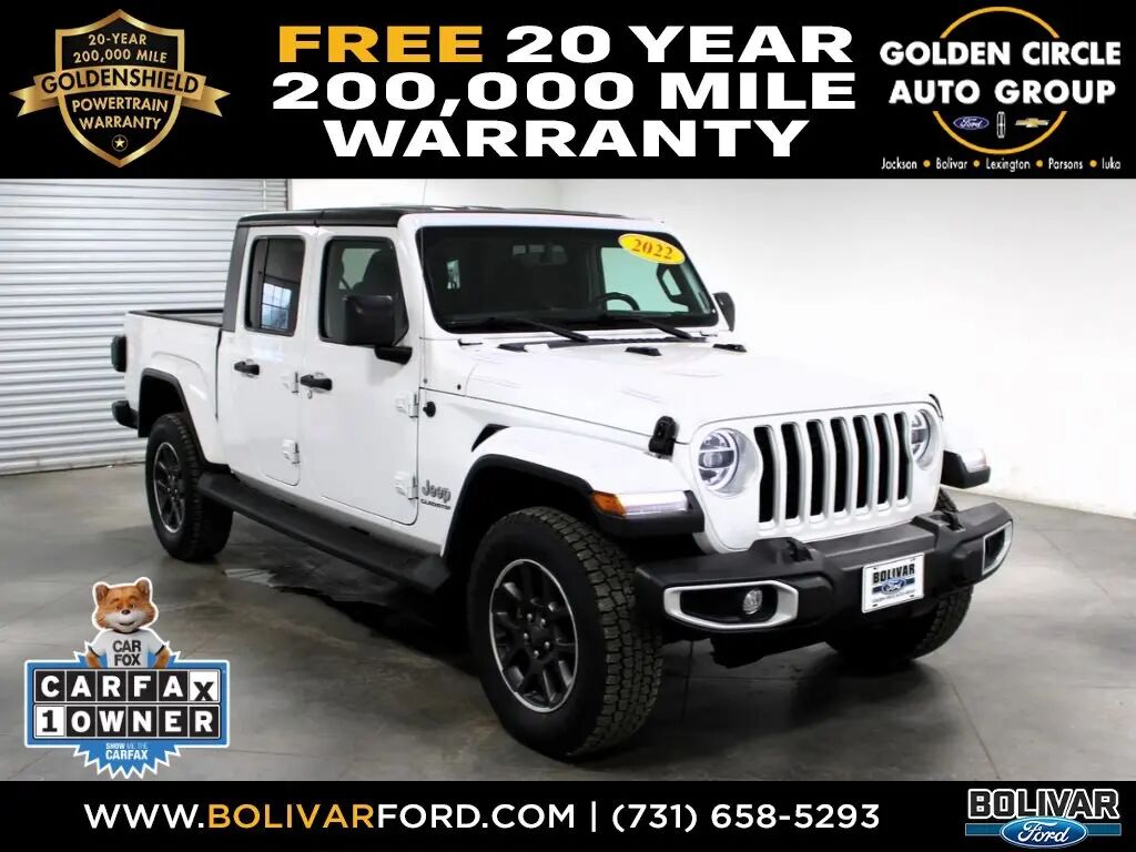 2022 Jeep Gladiator Overland — photo 1 of 13