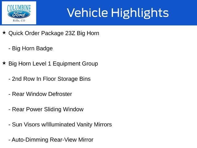 2022 Ram 1500 Big Horn