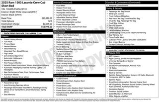 2025 Ram 1500 Laramie