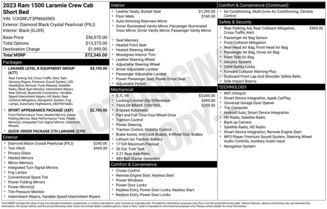 2023 Ram 1500 Laramie