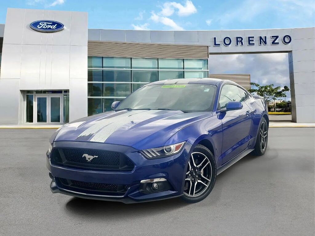 2016 Ford Mustang EcoBoost Premium — photo 1 of 13