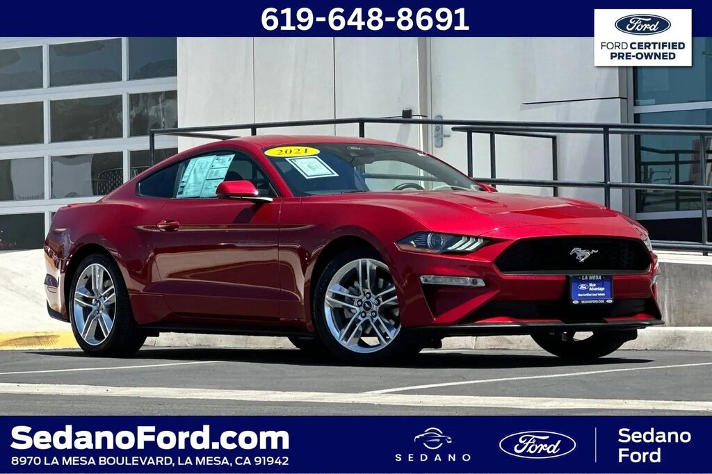 2021 Ford Mustang EcoBoost Premium — photo 1 of 14