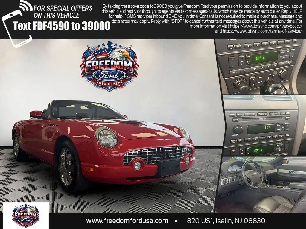 2002 Ford Thunderbird Deluxe — photo 1 of 25