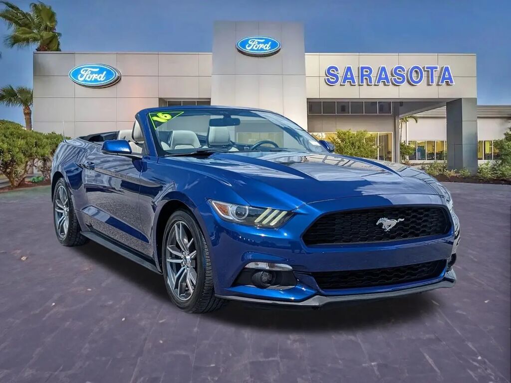 2016 Ford Mustang EcoBoost Premium — photo 1 of 26
