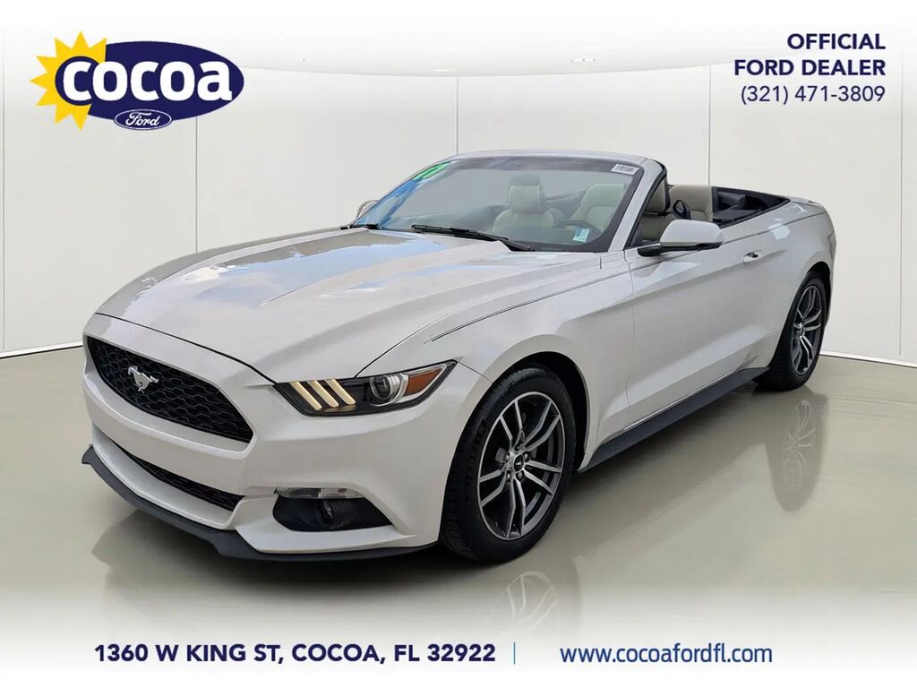 2017 Ford Mustang EcoBoost Premium — photo 1 of 13