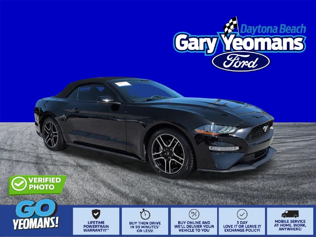 2019 Ford Mustang EcoBoost Premium — photo 1 of 26