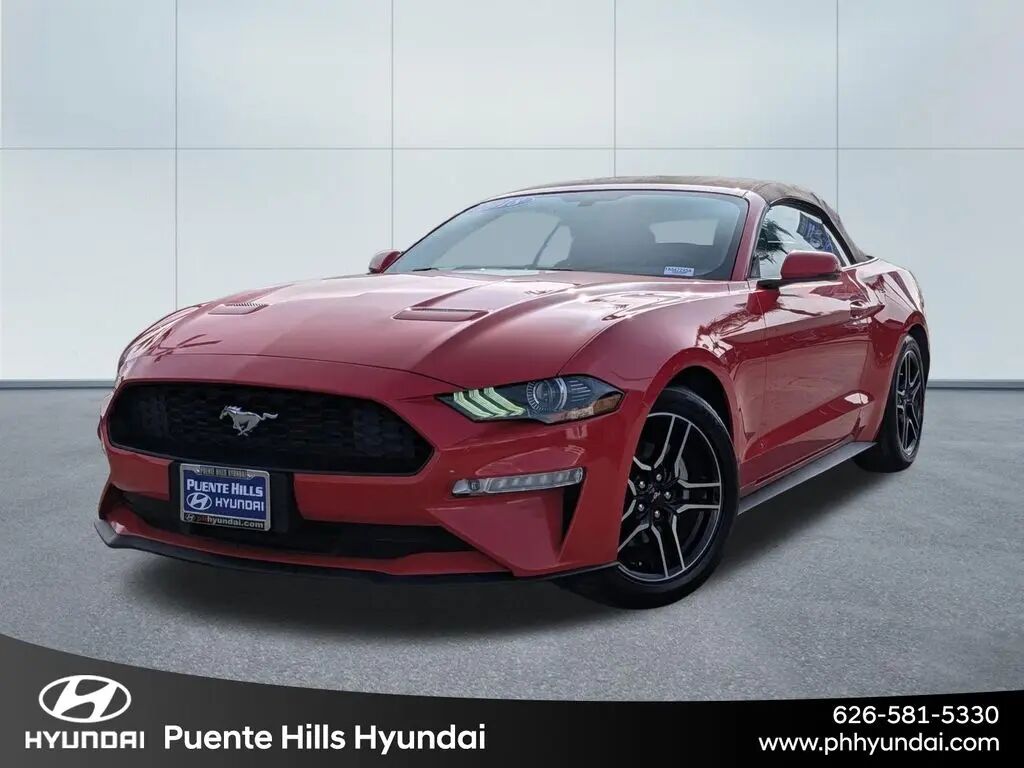 2018 Ford Mustang EcoBoost Premium — photo 1 of 39
