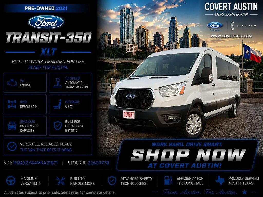 2021 Ford Transit 350 XL — photo 1 of 39