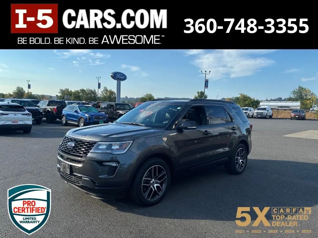 2018 Ford Explorer Sport — photo 1 of 9