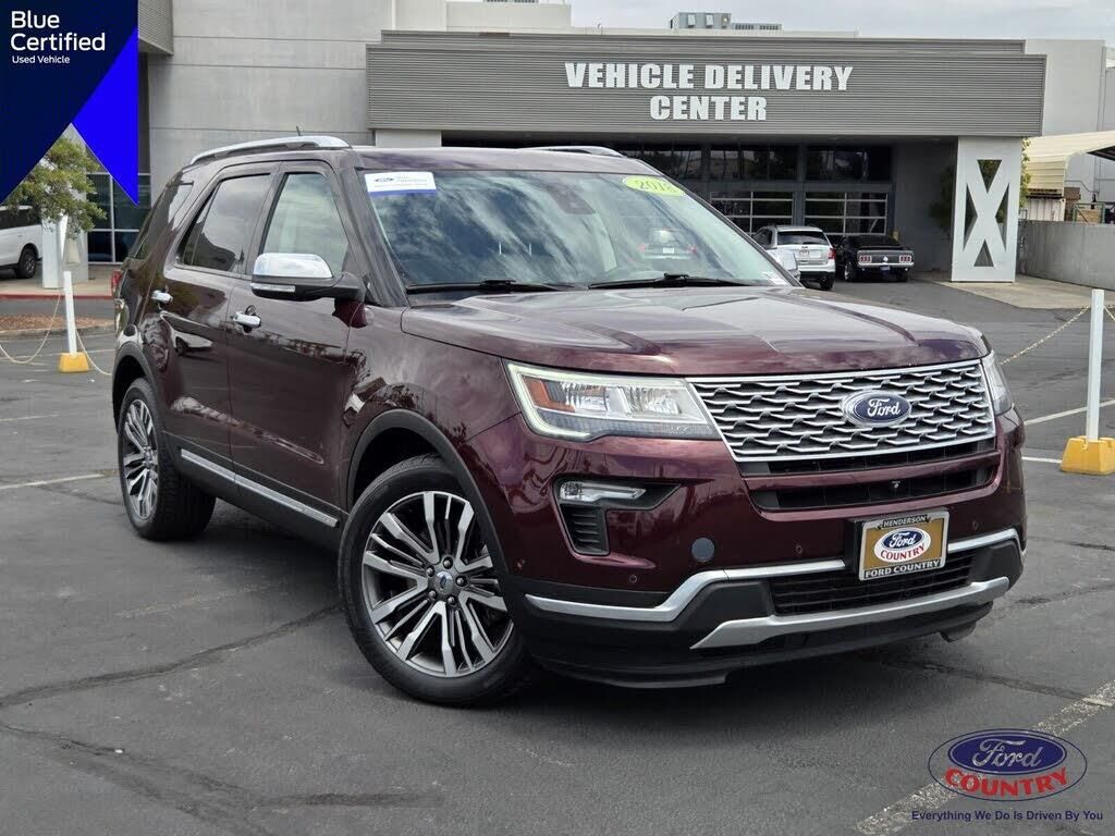 2018 Ford Explorer Platinum — photo 1 of 1