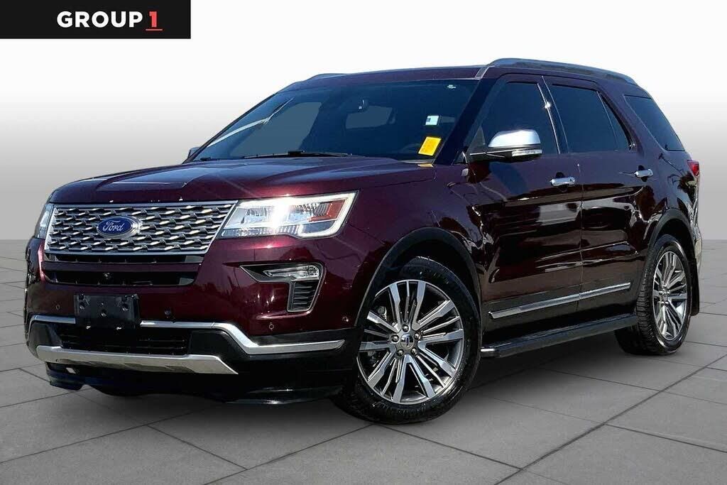 2018 Ford Explorer Platinum — photo 1 of 13