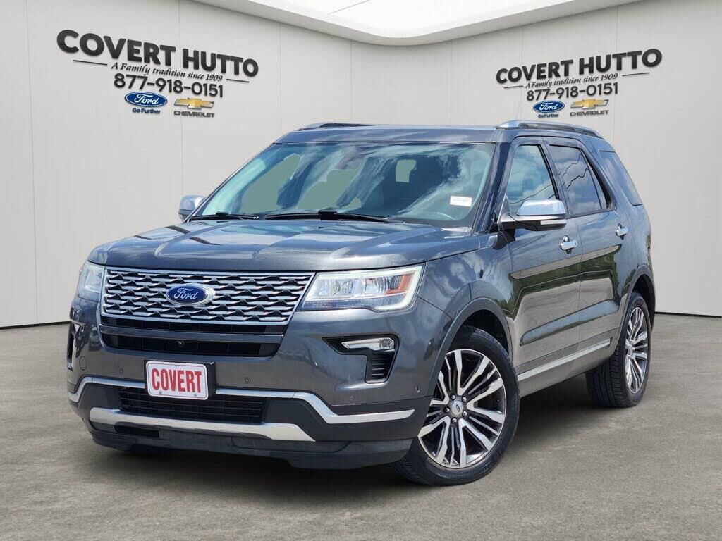2018 Ford Explorer Platinum — photo 1 of 3