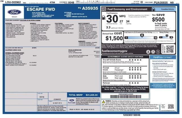 2023 Ford Escape Active — photo 1 of 28
