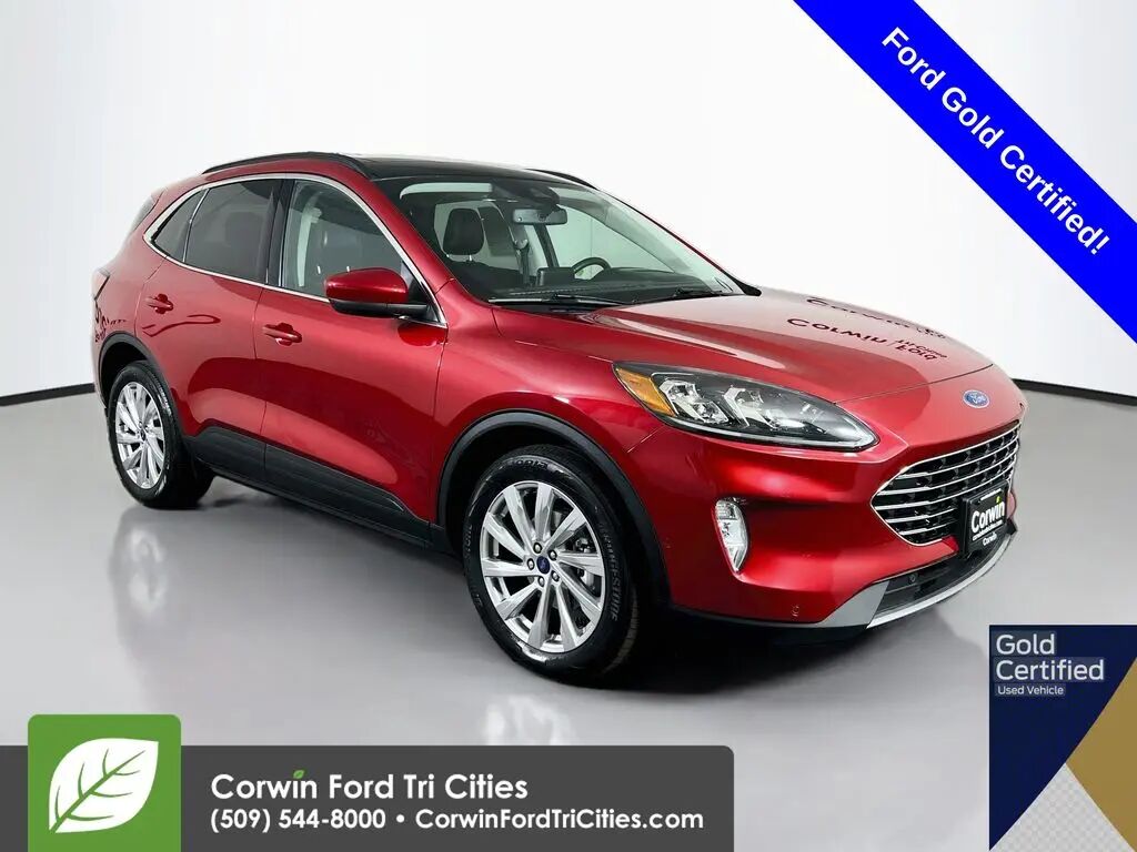 2021 Ford Escape Hybrid Titanium — photo 1 of 37