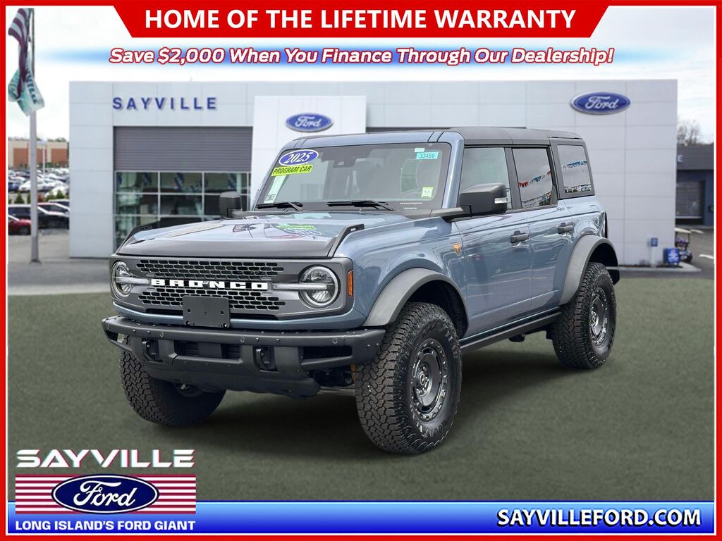 2025 Ford Bronco Badlands 4 Door Advanced 4x4 — photo 1 of 13