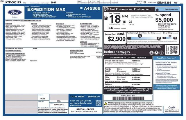 2025 Ford Expedition MAX Active
