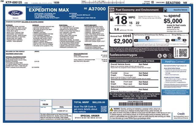 2025 Ford Expedition MAX Platinum — photo 1 of 13
