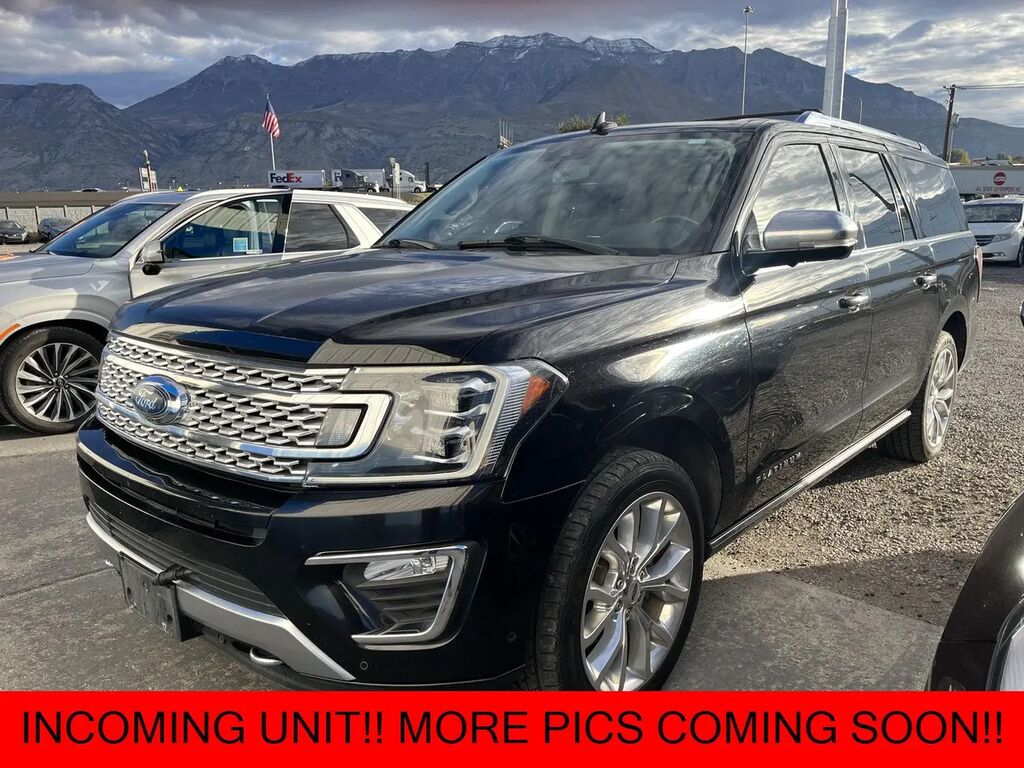 2019 Ford Expedition MAX Platinum — photo 1 of 7