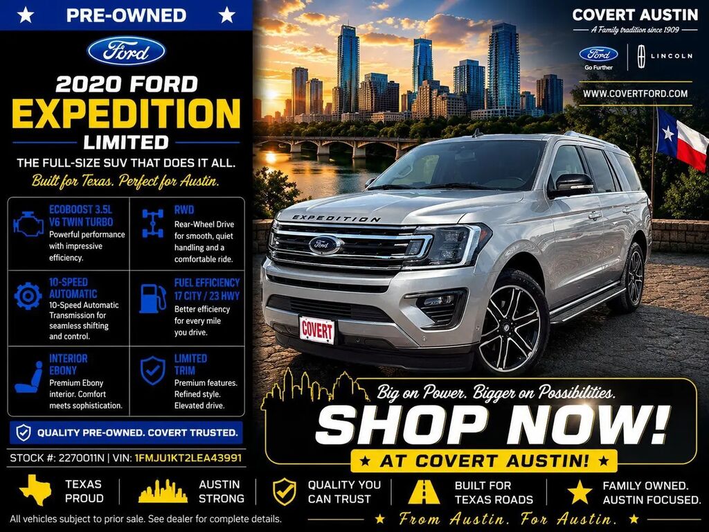 2020 Ford Expedition Limited — photo 1 of 6