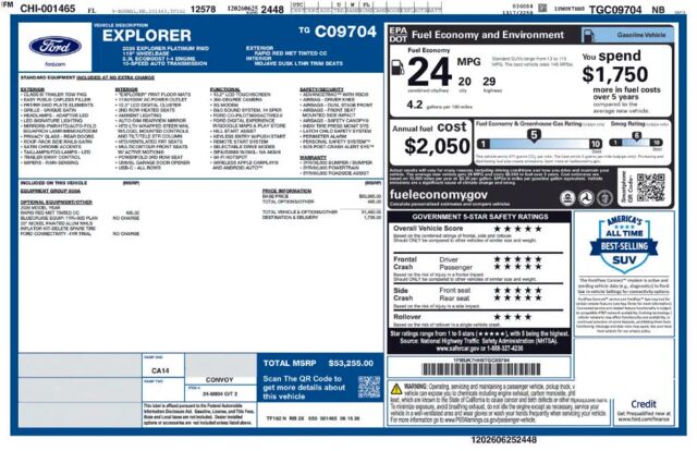 2026 Ford Explorer Platinum
