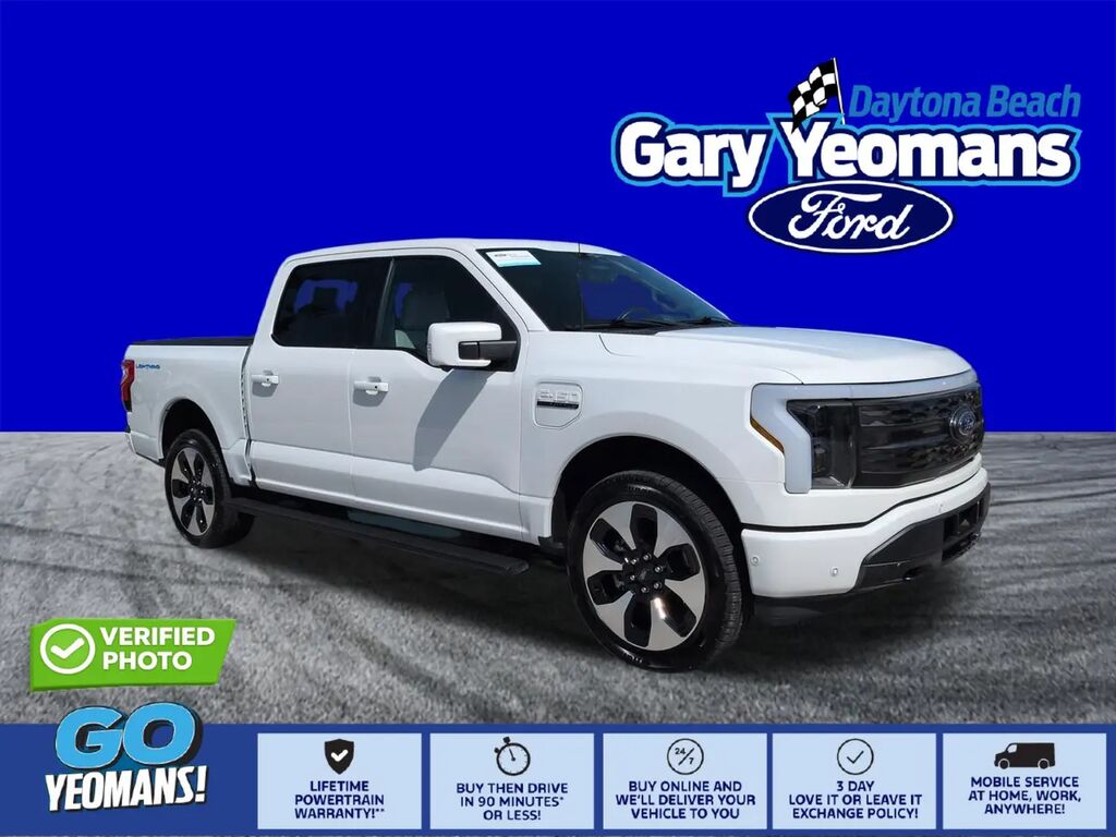 2023 Ford F-150 Lightning Platinum — photo 1 of 29