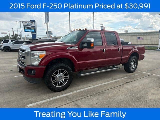 2015 Ford F-250 Super Duty Platinum