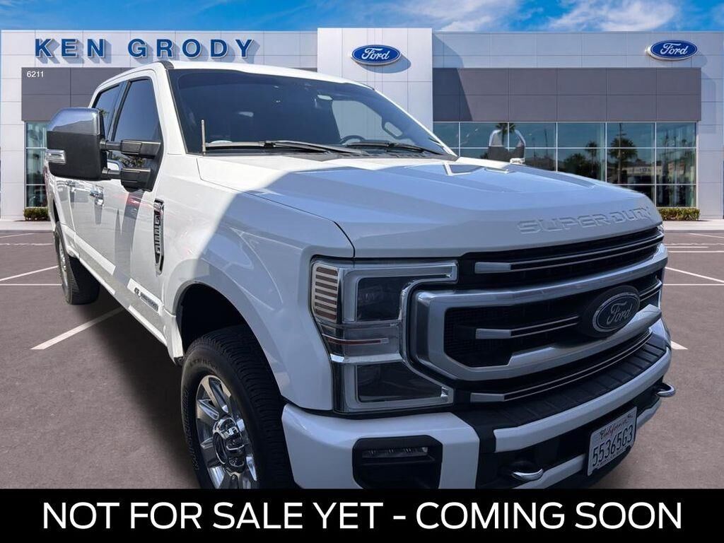 2021 Ford F-250 Super Duty Platinum — photo 1 of 4