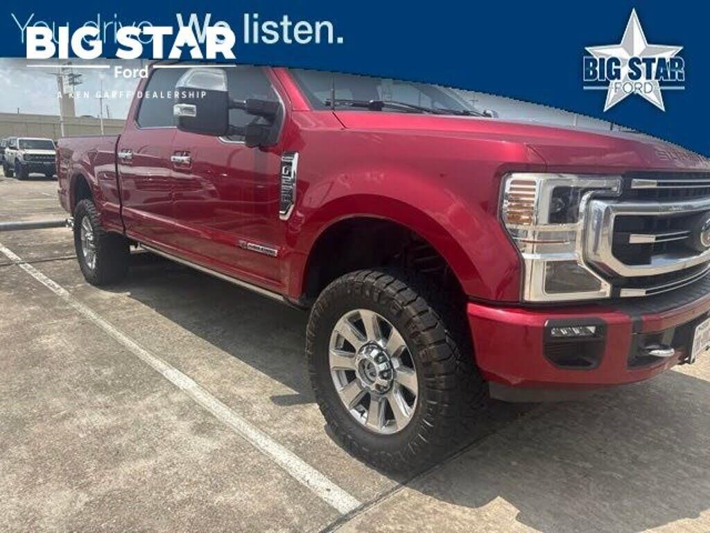 2022 Ford F-250 Super Duty Platinum — photo 1 of 18