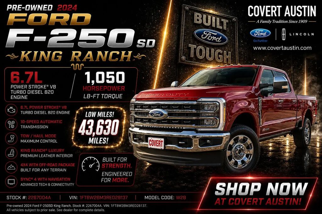 2024 Ford F-250 Super Duty King Ranch — photo 1 of 26