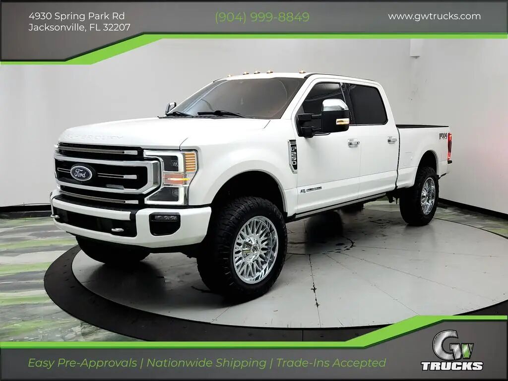 2022 Ford F-250 Super Duty Platinum — photo 1 of 7