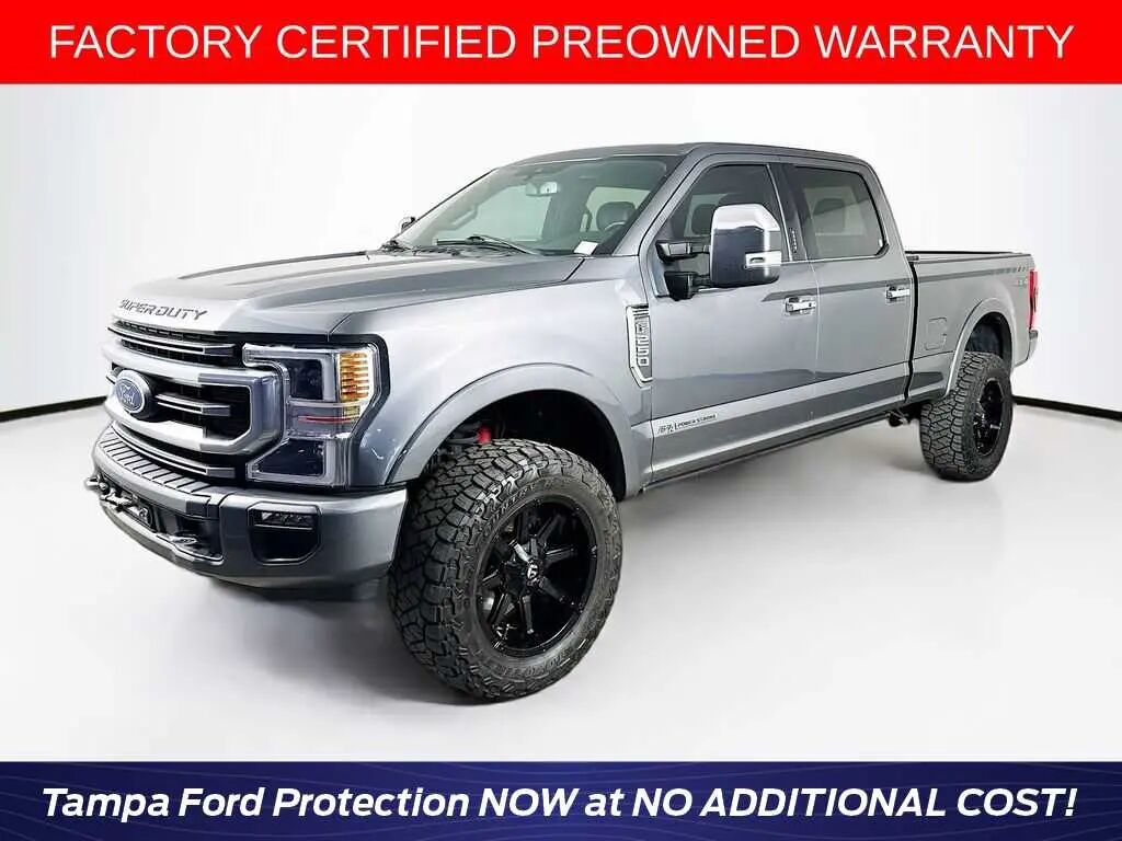2022 Ford F-250 Super Duty Platinum — photo 1 of 19