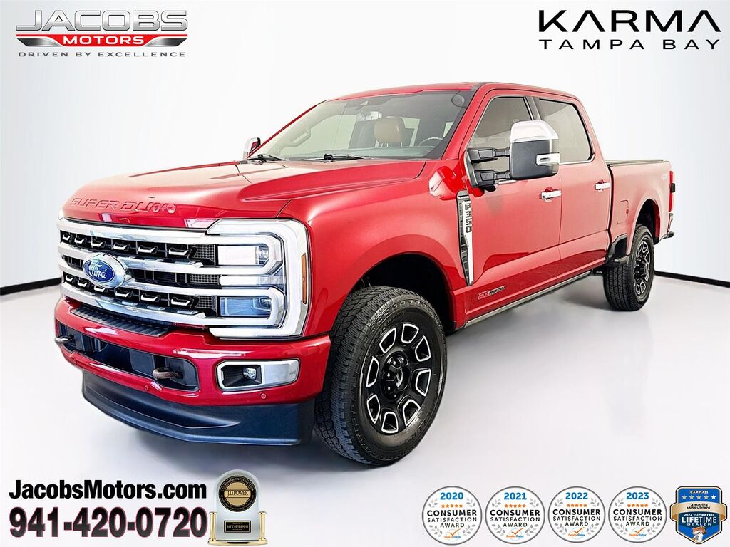 2024 Ford Super Duty F-350 SRW Platinum — photo 1 of 13