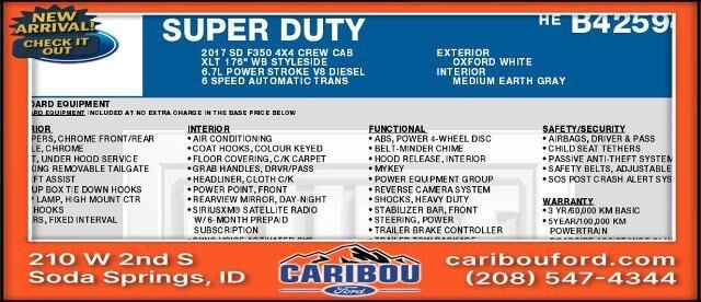 2017 Ford F-350 Super Duty XLT