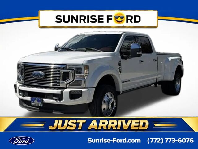 2022 Ford F-450 Super Duty Platinum