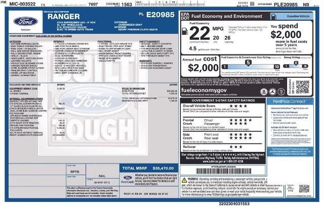 2023 Ford Ranger XL