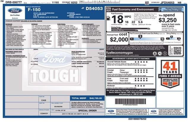 2018 Ford F-150 Lariat