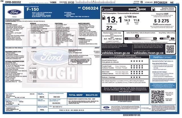 2023 Ford F-150 Tremor