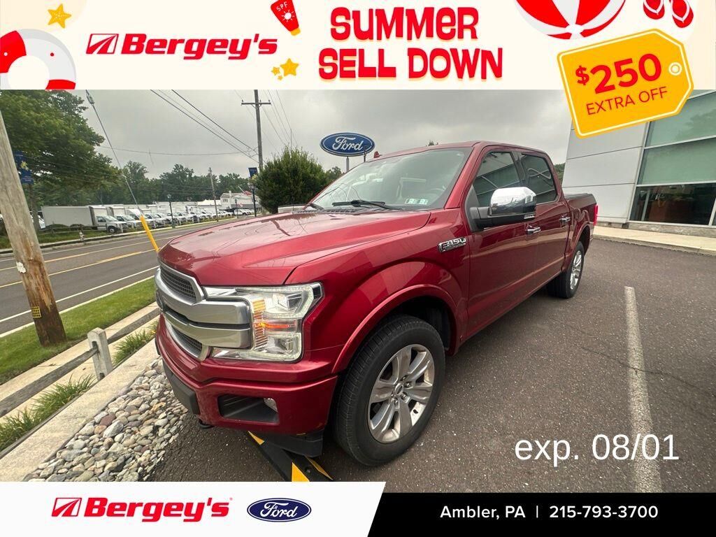 2018 Ford F-150 Platinum — photo 1 of 4