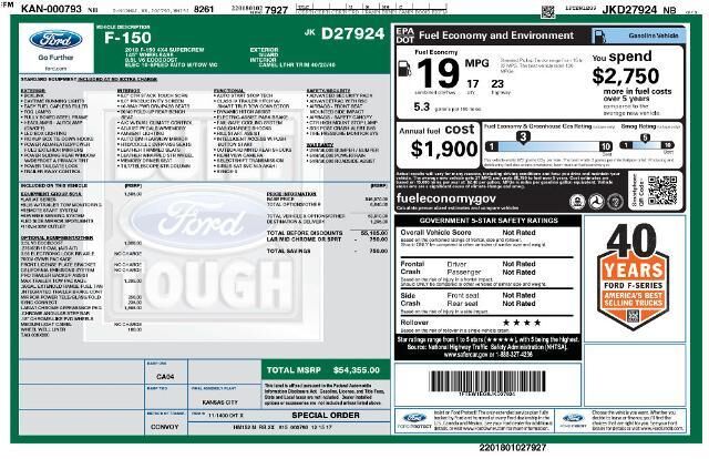 2018 Ford F-150 Lariat
