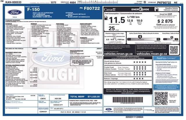 2023 Ford F-150 Lariat