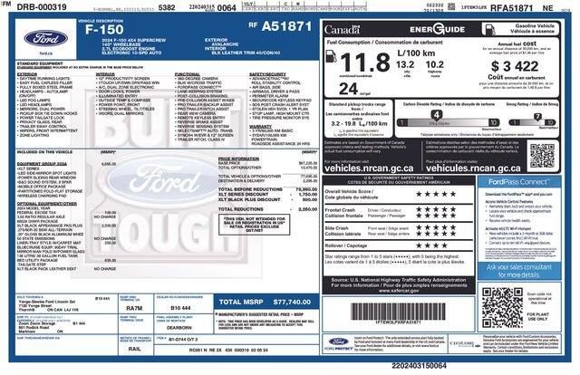 2024 Ford F-150 XLT — photo 1 of 10