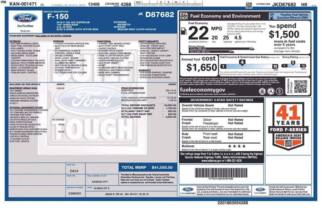 2018 Ford F-150 XLT — photo 1 of 14