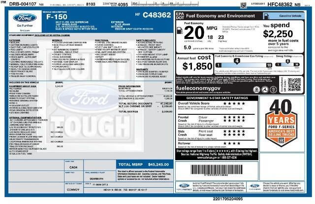 2017 Ford F-150 Lariat