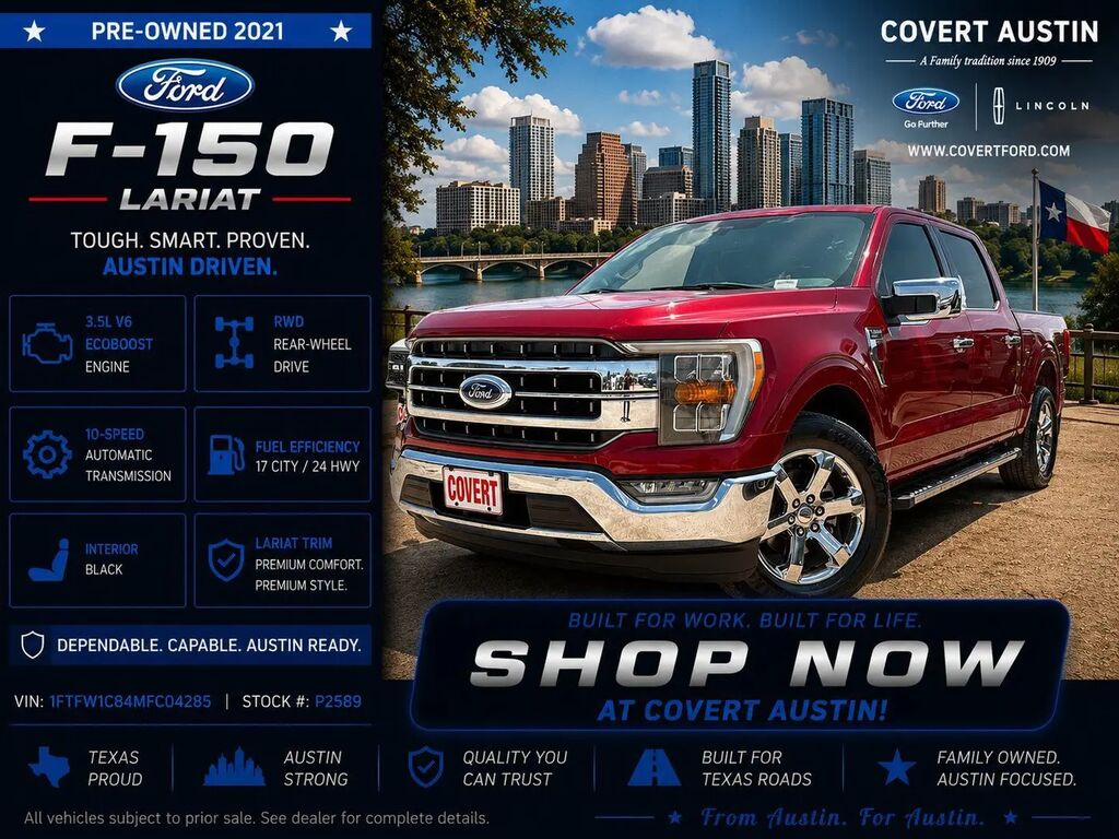 2021 Ford F-150 Lariat — photo 1 of 39