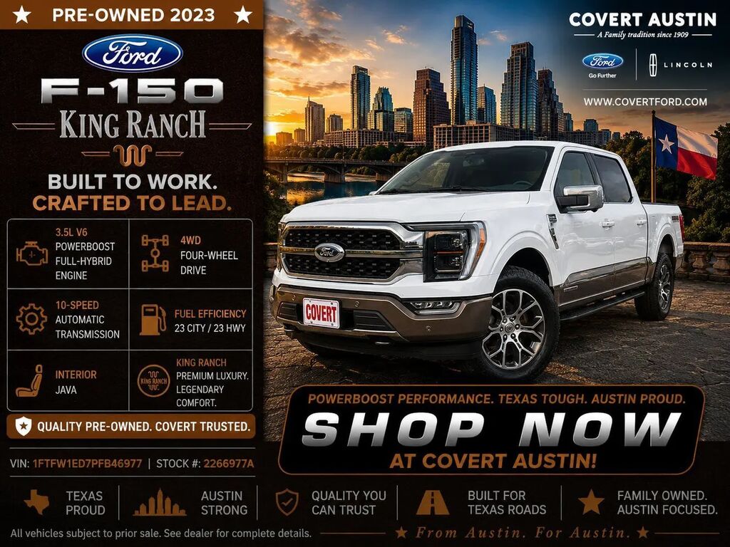 2023 Ford F-150 King Ranch — photo 1 of 16