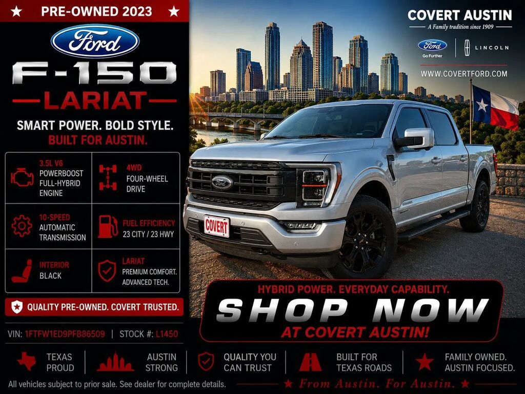 2023 Ford F-150 Lariat — photo 1 of 39