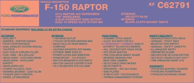 2019 Ford F-150 Raptor — photo 1 of 26
